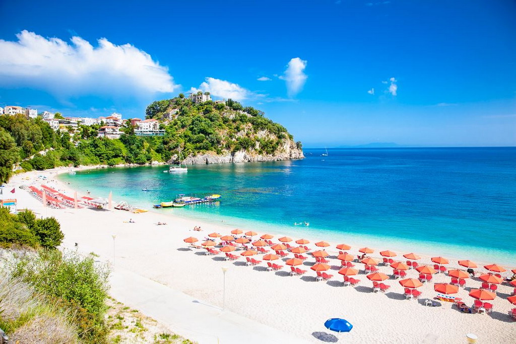  Valtos plaža Parga 